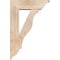 Ekena Millwork Funston Traditional Smooth Bracket w/ Offset Brace, Douglas Fir, 7 1/2"W x 24"D x 36"H BKT0806X24X36FST01SDF - alternate 4